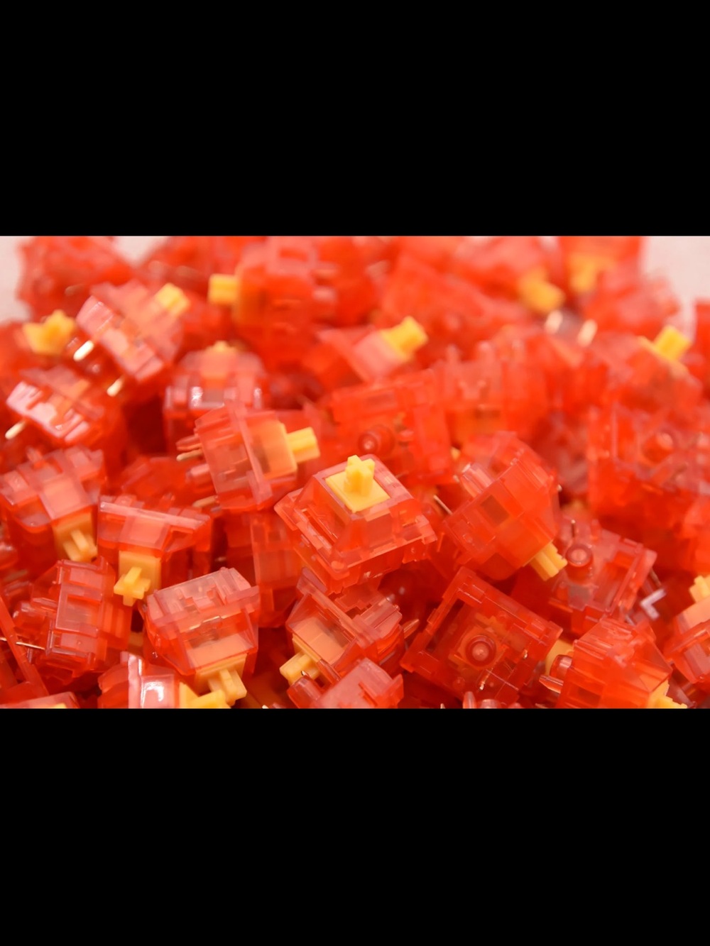 Keygeek Y2 Linear Switches Mechanical Keyboard Factory Lubed 100 pcs OEM 53g - Picture 3 of 3